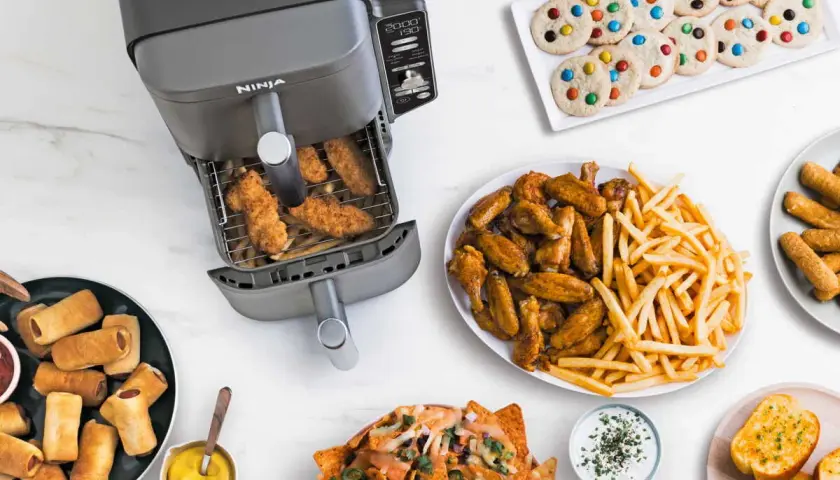 Un air fryer Ninja prépare des nuggets, des ailes de poulet, des frites, des biscuits et plus encore. Une recette air fryer Ninja pour tous les goûts !
