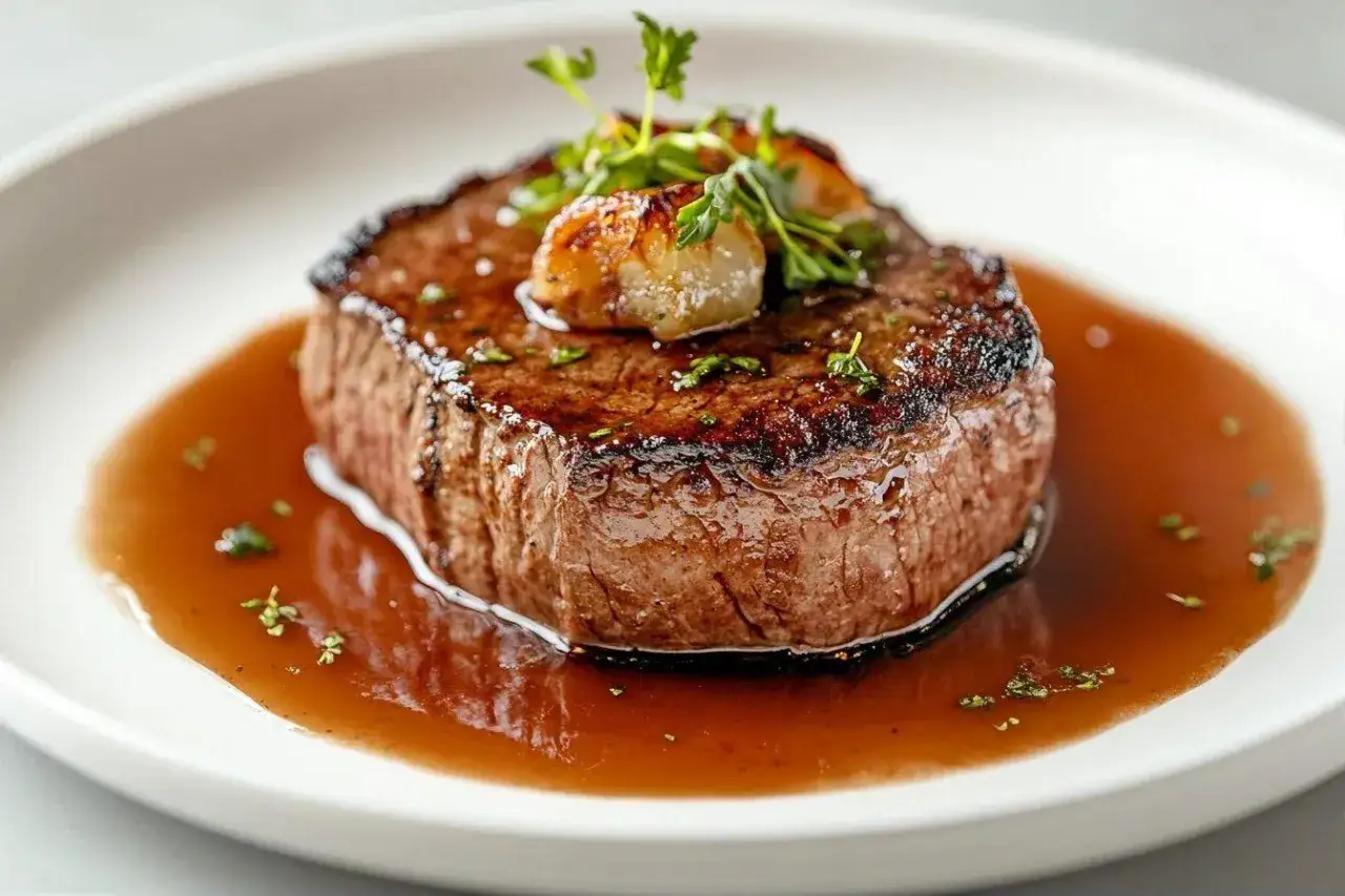 Filet mignon savoureux, parfaitement cuit, napp&eacute; d'une sauce riche. Un d&eacute;lice digne d'un Cookeo.